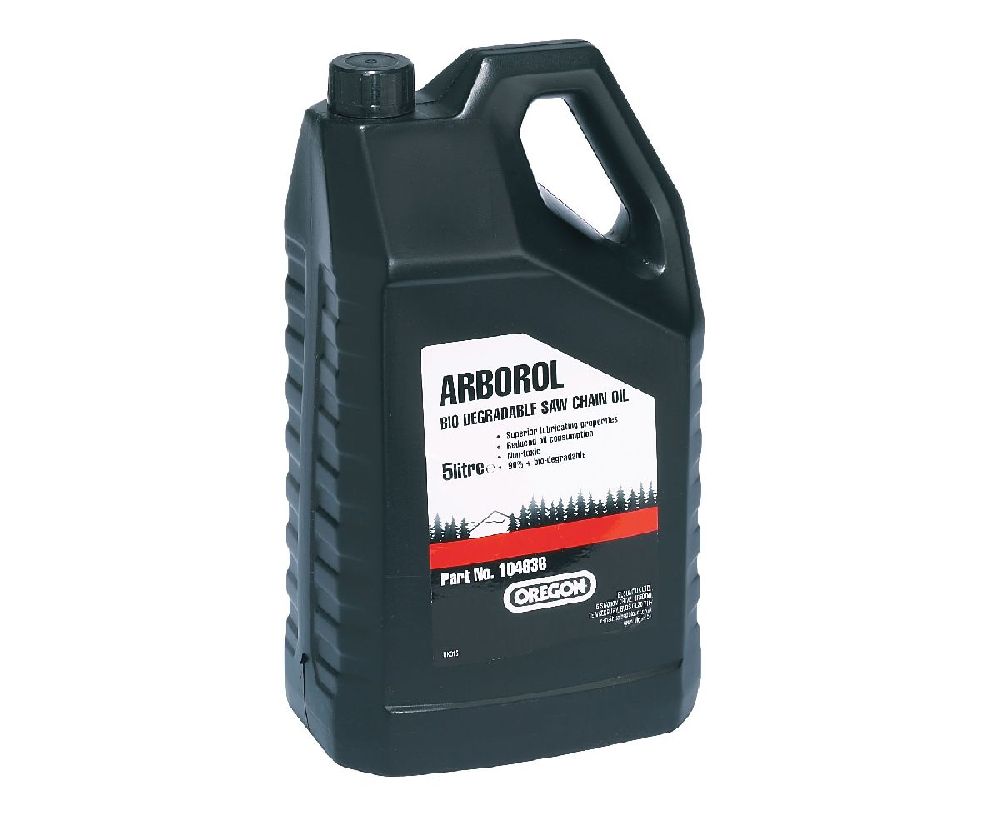 Oregon Arborol Plus biodegradable 5 litre chain oil FR Jones and Son