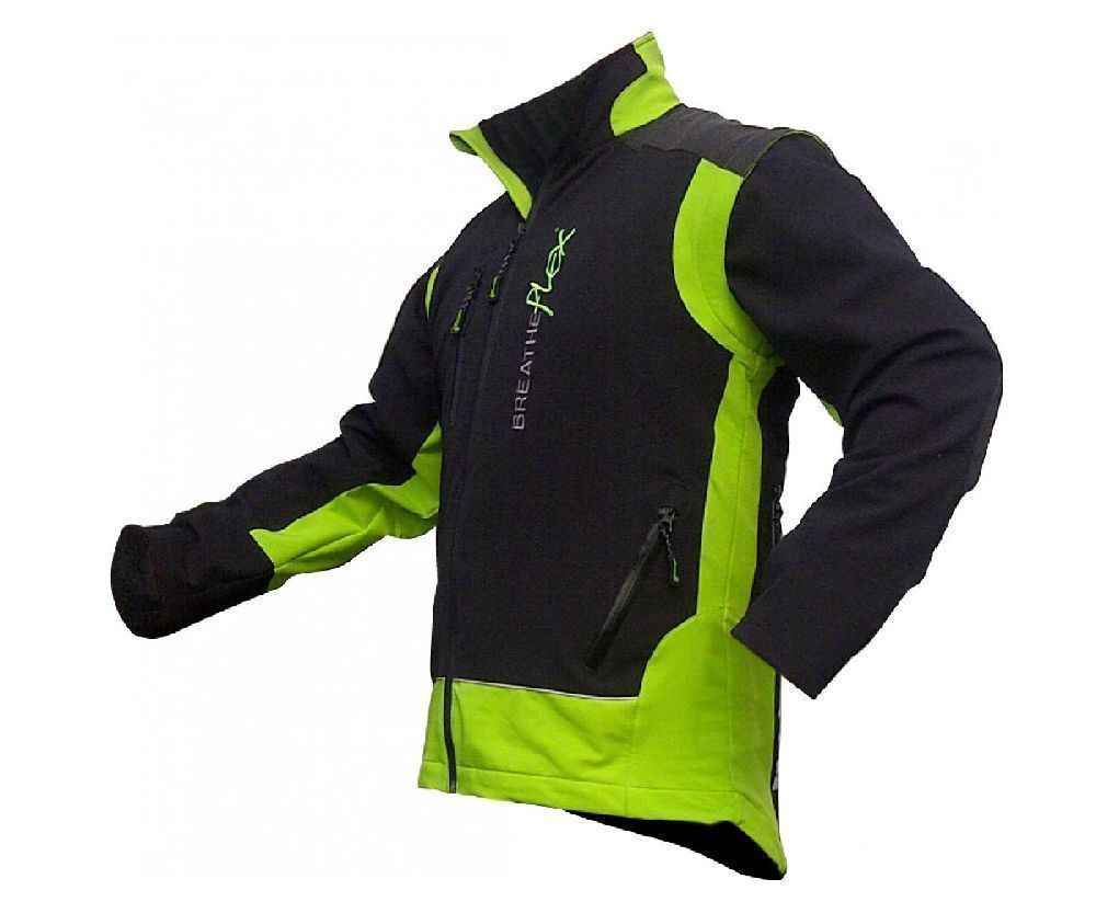 Arbortec Breatheflex performance work jacket (Lime/black) FR Jones