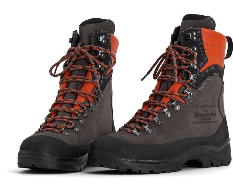 husqvarna logging boots