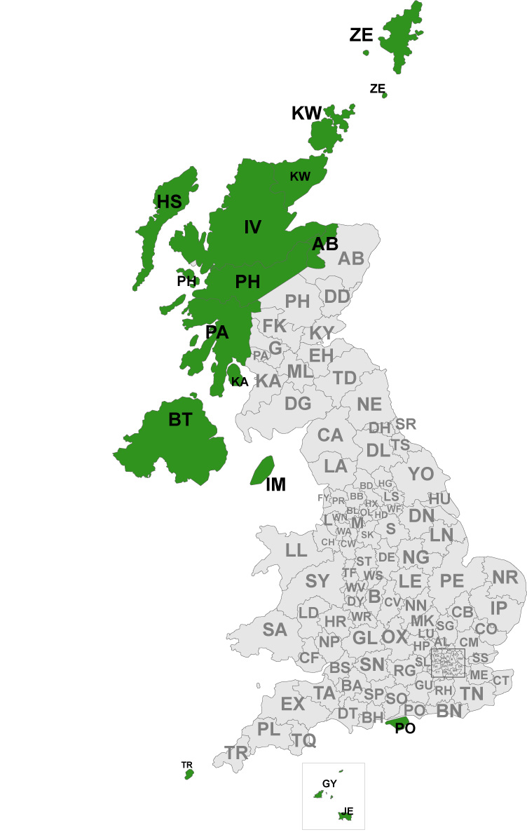 Exotic Postcode Surcharges FR Jones and Son Ltd Exotic Postcode Surcharges FR Jones and Son Ltd