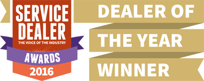 Service Dealer Forestry Dealer of the Year 2016