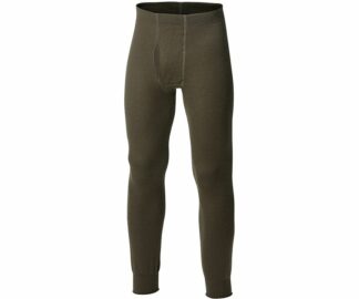 Woolpower Ullfrotte 400 mid layer long-johns with fly (Pine Green)