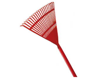 Kamikaze fan rake with wooden handle (400mm) (Individual)