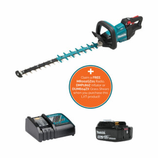 Makita DUH601RT 18V LXT Brushless battery hedge trimmer (24" cut) (Kit (with battery & charger))