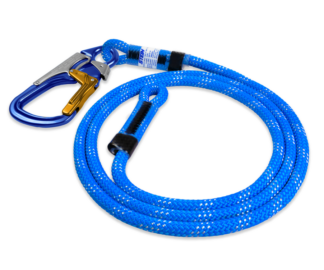 Stein SCE work positioning lanyard with 3 way snap (Blue)