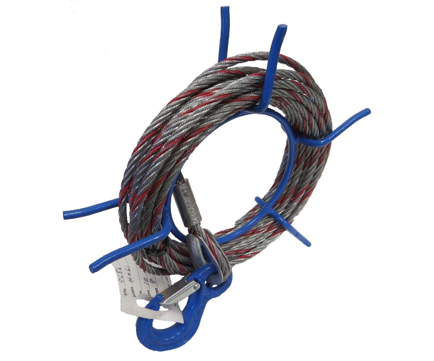 Jones Wire Rope Tirfor MaxiFlex wire rope cable (for T-35, TU-32 & T-532 winch) (20m ...