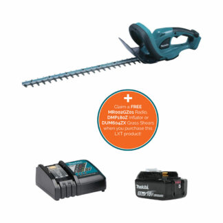 Makita DUH523RT 18V LXT battery hedge trimmer (21" cut) (Kit (with battery & charger))