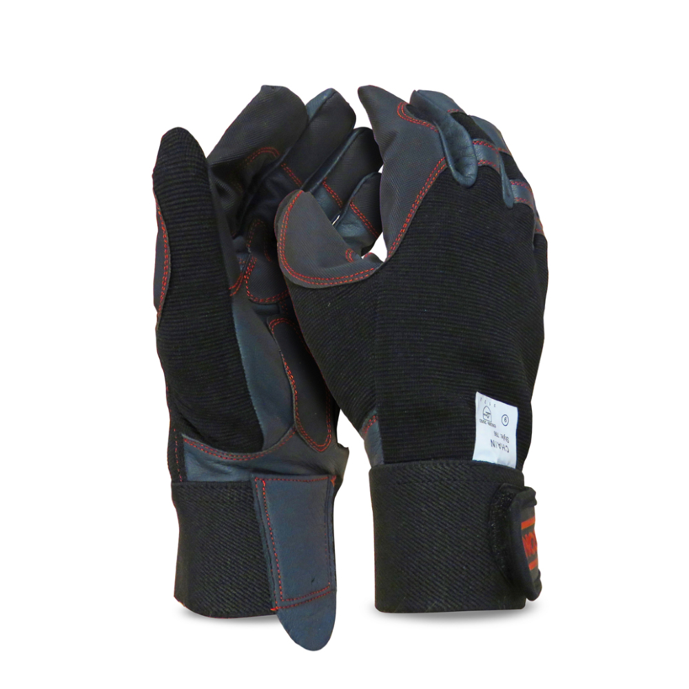 Oregon Fiordland chainsaw gloves FR Jones & Son
