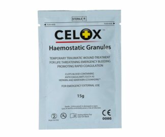 Celox emergency hemostatic agent