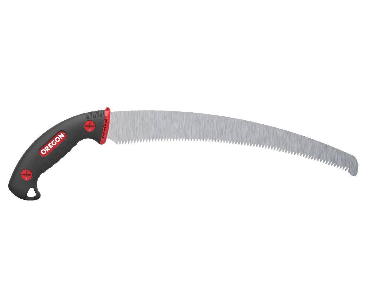 Oregon 12-Inch Professional Straight Arborist Hand Saw For Tree Limbs With Scabbard