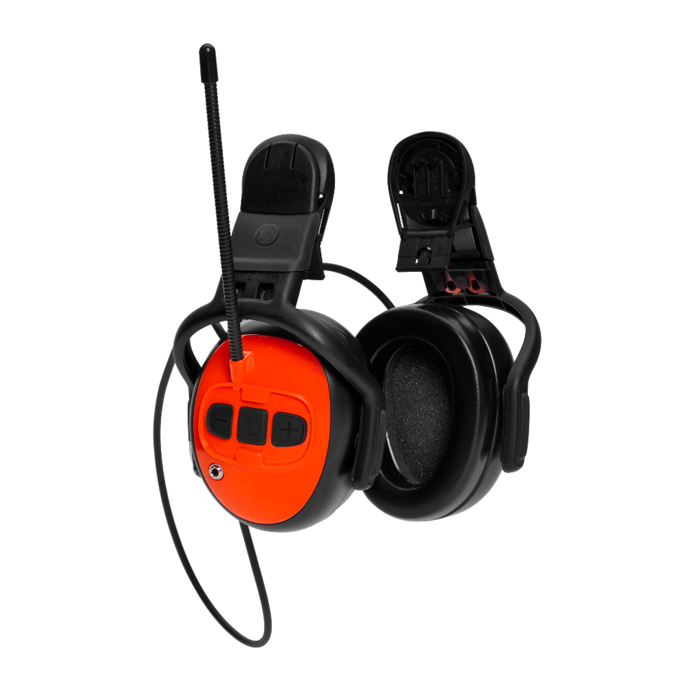 Husqvarna ear defenders with FM radio (helmet set) F.R. Jones & Son