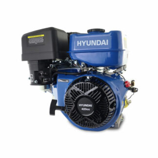 Hyundai IC420X-25mm horizontal straight shaft 4-stroke, OHV petrol engine (420cc - 14hp)