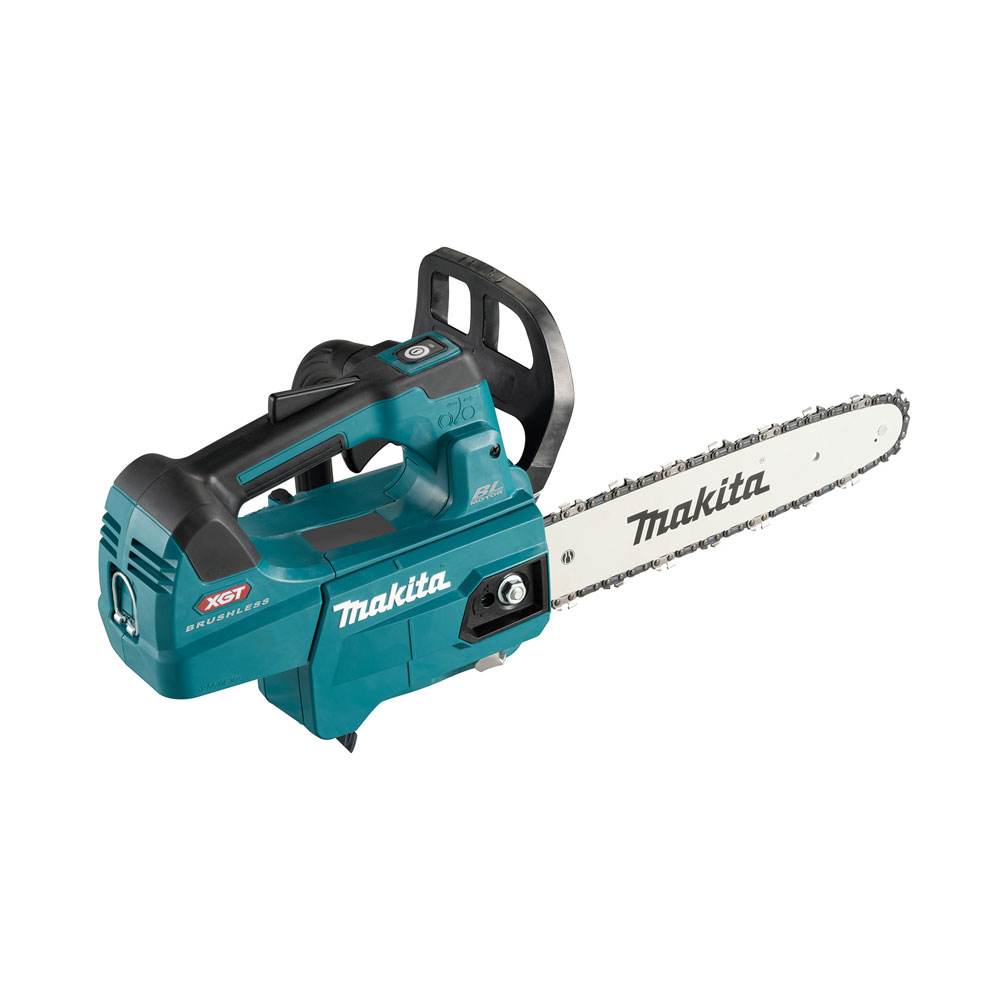 Makita UC002GZ 40V Max XGT Brushless battery top handled chainsaw (10″ bar & chain) (Shell only
