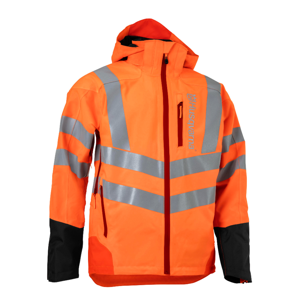 Husqvarna Technical Rain Vent jacket (Hi-Viz Orange) – F.R. Jones & Son