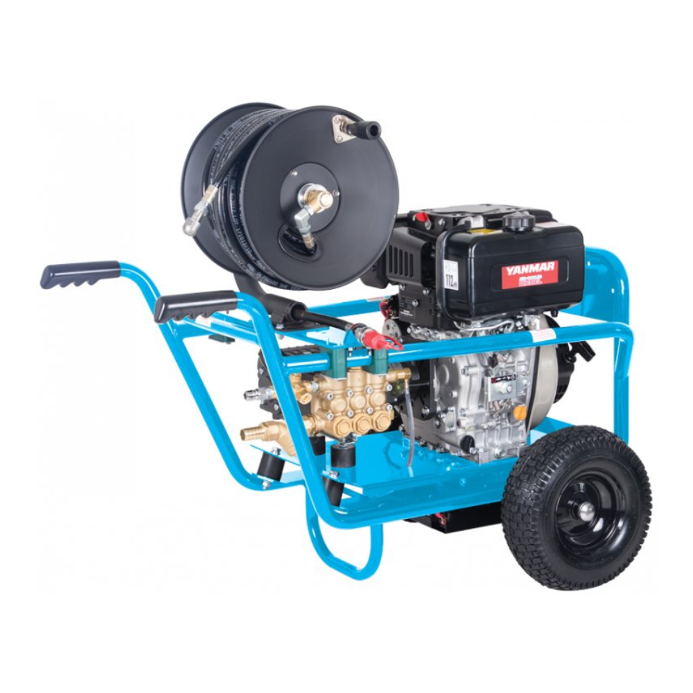 Jet 30100 petrol drain jetter & pressure washer (100 bar) F.R. Jones & Son