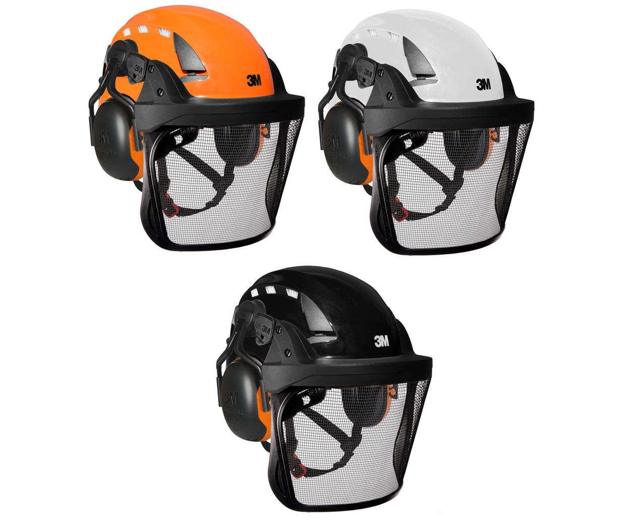 3M SecureFit X5000VE Arborist helmet assembly, Peltor X1P5 ears (26SNR