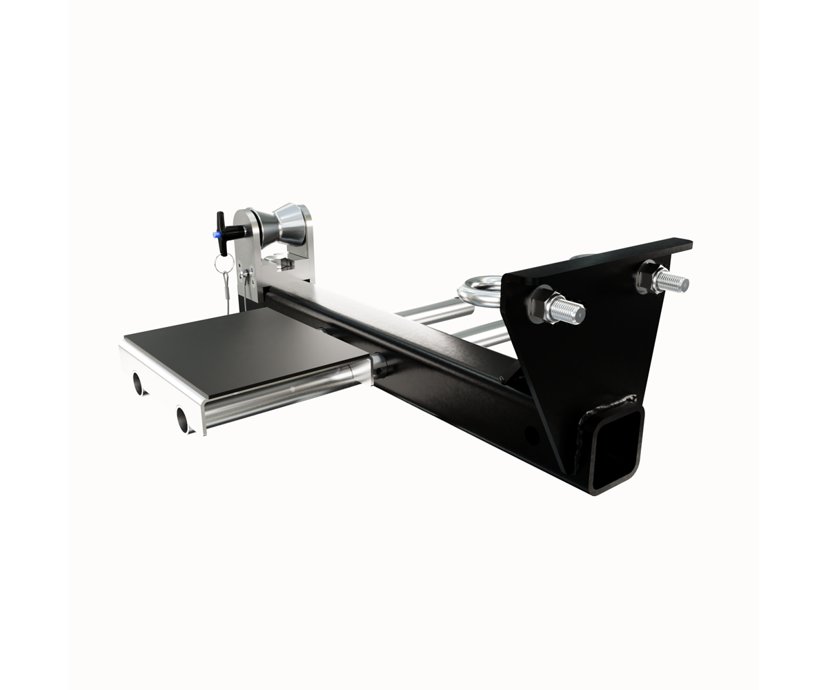 Portable Winch vertical pull winch support FR Jones & Son